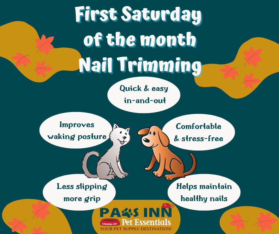 Image of Local Pet Event Saturday Nail Trimming Nearby