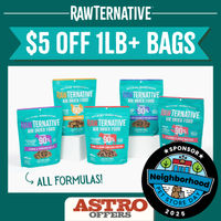 Image of RawTernative | Neighborhood Pet Store Day | $5.00 OFF 1lb+ Bags Promotion in Trappe