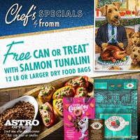 Image of Fromm | FREE Can or Select Treat with Qualifying Four-Star Salmon Tunalini Purchase Promotion in Shelby Township