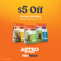Image of Feline Natural | $5.00 OFF 11oz (320g) Freeze Dried Bags Promotion in Vancouver