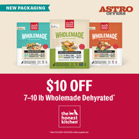 Image of The Honest Kitchen | $10.00 OFF 7lb -10lb Wholemade Dehydrated Food Promotion in Fort Walton Beach