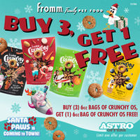 Image of Fromm | Buy 3, Get 1 FREE on 6oz Crunchy Os Dog Treats Promotion in Oconomowoc