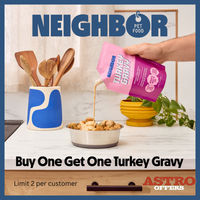 Image of Neighbor Pet Food | Buy 1, Get 1 FREE on Turkey Gravy Promotion in Enumclaw