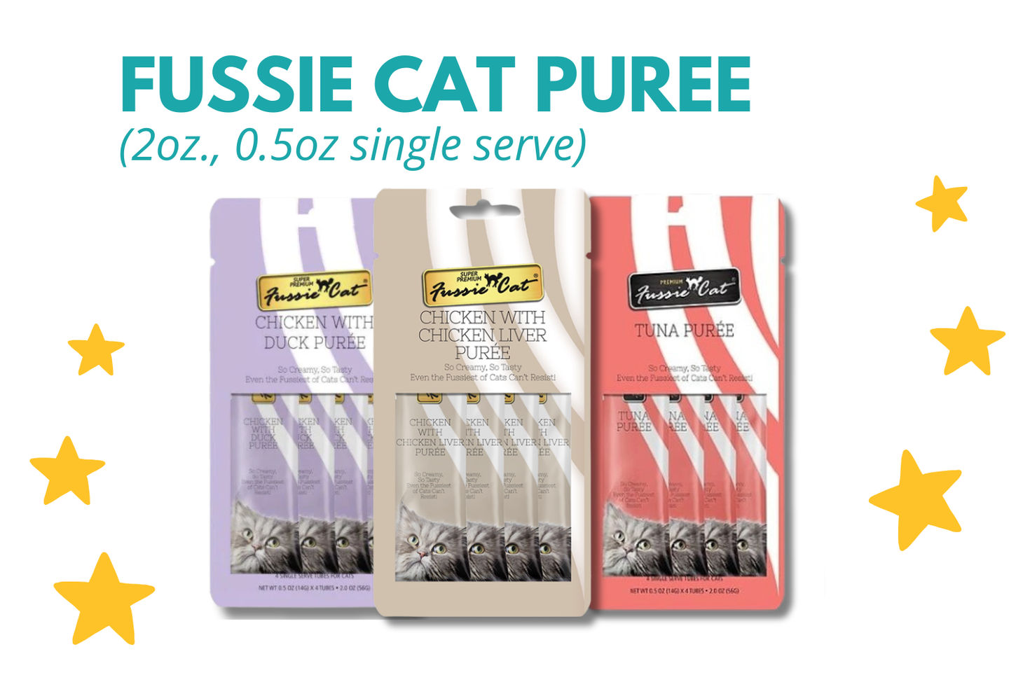 Fussie Cat Puree Multipacks