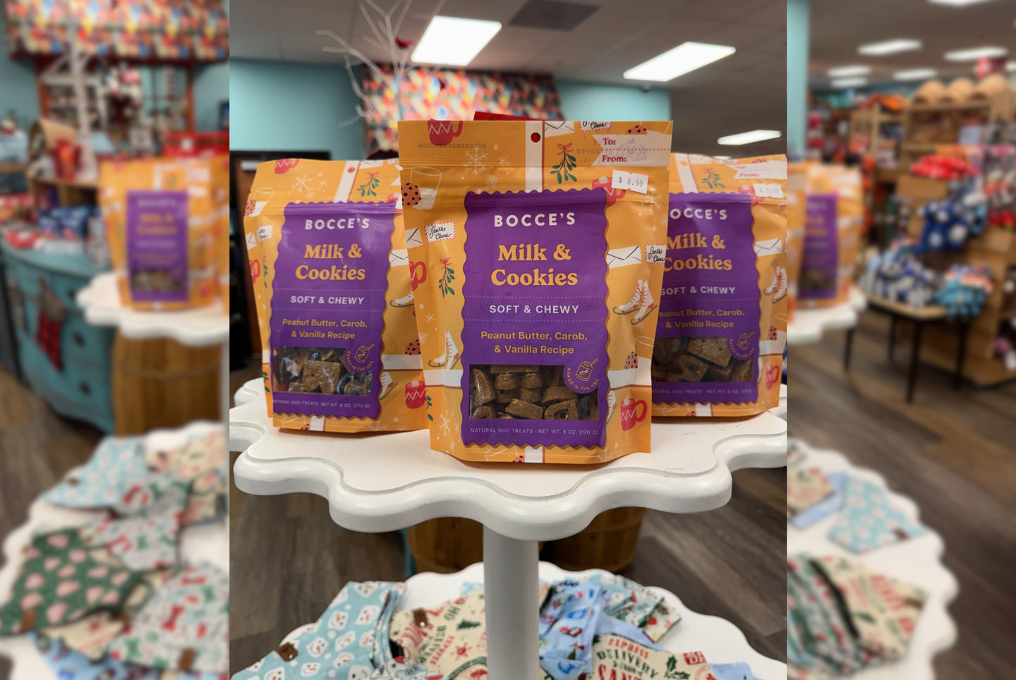 Bocce's Bakery Soft and Chewy Milk & Cookies Dog Treats