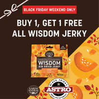 Image of Earth Animal | Black Friday | Buy 1, Get 1 FREE on All Wisdom Jerky Promotion in Santa Monica