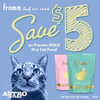 Image of Fromm | $5.00 OFF Gold Dry Cat Food Promotion in Albuquerque