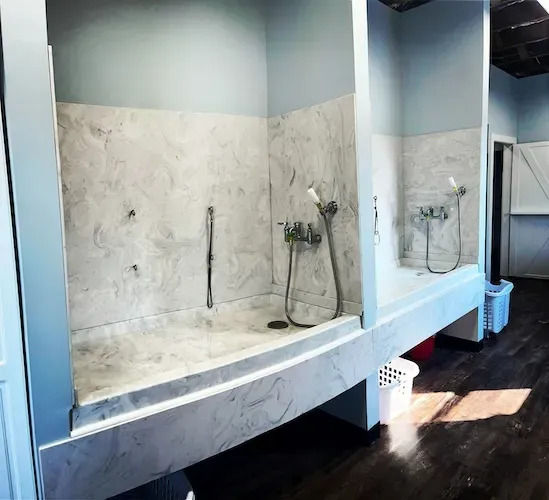 Self-service dog wash