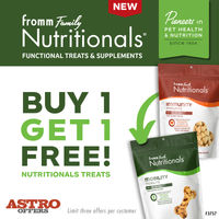 Image of Fromm | Buy 1, Get 1 FREE on NEW! Nutritionals Functional Treats Promotion in Wakefield