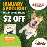 Image of Pet Naturals | $2.00 OFF Hip + Joint PRO Chews Promotion in Springfield