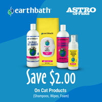 Image of earthbath | $2.00 OFF Cat Products Promotion in Great Falls