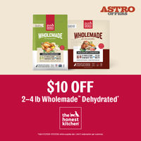 Image of The Honest Kitchen | $10.00 OFF 2lb-4lb Wholemade Dehydrated Recipes Promotion in Tampa