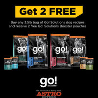 Image of Petcurean | Buy a 3.5lb Go! Solutions Dog Recipe, Get 2 Go! Solutions Dog Boosters FREE! Promotion in Jacksonville
