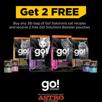 Image of Petcurean | Buy a 3lb Go! Solutions Cat Recipe, Get 2 Go! Solutions Cat Boosters FREE! Promotion in Carbondale