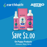 Image of earthbath| $2.00 OFF Puppy Products Promotion in Lincoln
