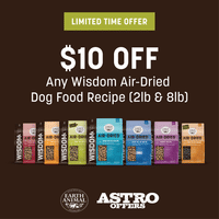 Image of Earth Animal | $10.00 OFF Wisdom Air-Dried Dog Food  Promotion in North Kingstown