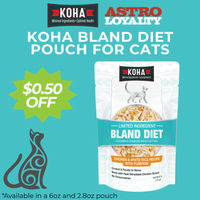 Image of KOHA Pet | $0.50 OFF KOHA Bland Diet Pouches for Cats Promotion in Jersey City