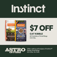 Image of Instinct | $7.00 OFF Small Bags of Cat Kibble Promotion in Beverly Hills