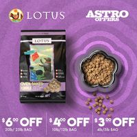 Image of LOTUS | Save On Oven-Baked Dog Kibble Promotion in Beverly Hills