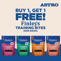 Image of Finley's | Buy 1, Get 1 FREE on 6oz Trainer Bites Promotion in Andover
