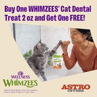 Image of WHIMZEES | Buy 1, Get 1 FREE on 2oz Cat Dental Treats Promotion in Ames