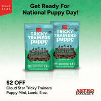 Image of  Cloud Star | $2.00 OFF Puppy Tricky Trainers Promotion in Lincoln