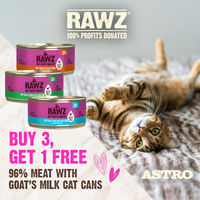 Image of RAWZ | Buy 3, Get 1 FREE on 96% Cat Pate with Goat's Milk Cans Promotion in Montvale