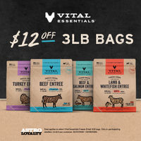 Image of Vital Essentials | $12.00 OFF 3lb Freeze-Dried Dog Food Promotion in Dunedin