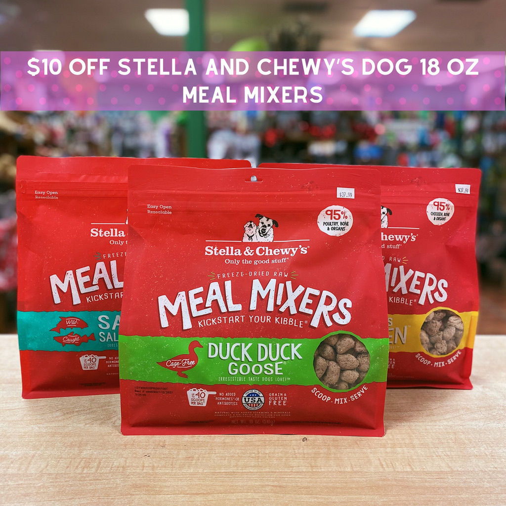 stella and chewy's meal mixers 18 oz
