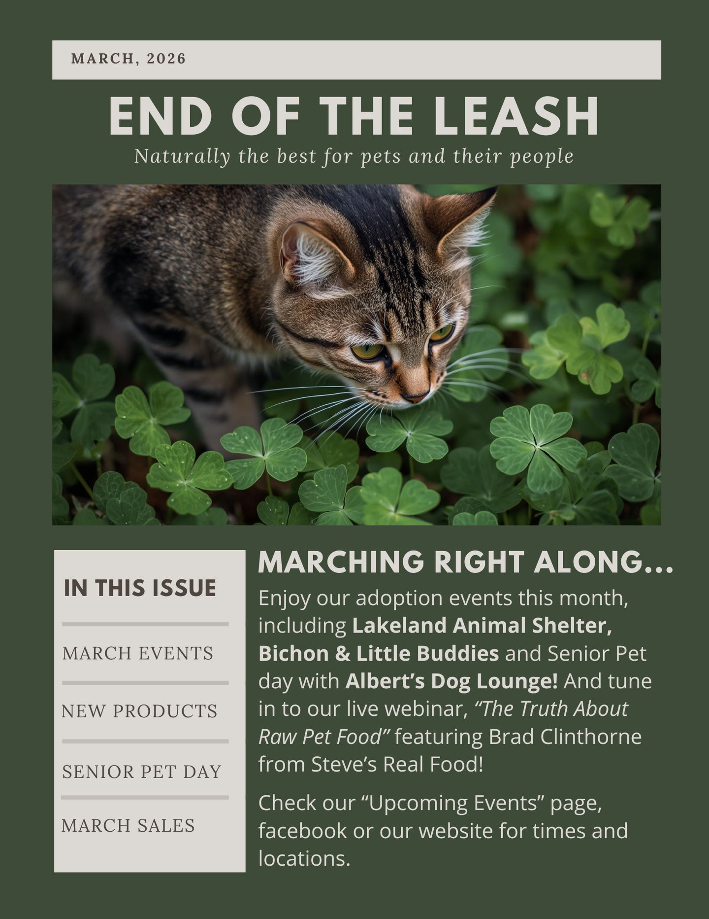 March 2026 Newsletter