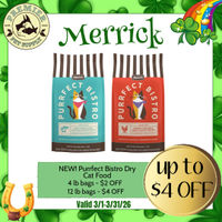 Image of March Sale - Merrick Dry Cat Food - up to $4 OFF! Promotion in Milford