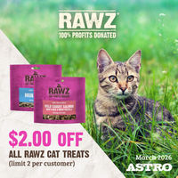 Image of RAWZ | $2.00 OFF Freeze Dried Cat Treats Promotion in Jersey City