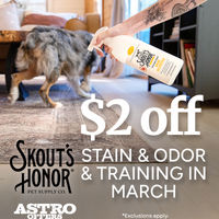 Image of Skout's Honor | $2.00 OFF Select Cleaning & Training Products Promotion in Stafford