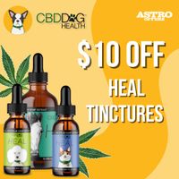 Image of CBD Dog Health | $10.00 OFF HEAL Tinctures Promotion in Dallas