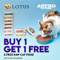Image of LOTUS | Buy 1, Get 1 FREE on 3.75oz Raw Cat Food Recipes Promotion in Sarasota