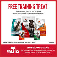 Image of Nulo | FREE 4oz Trainer Treat with Qualifying Kibble Purchase! Promotion in Pembroke Pines