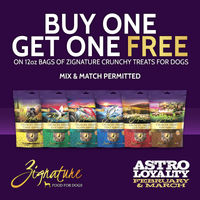 Image of Zignature | Buy 1, Get 1 FREE on Zignature Crunchy Treats Promotion in Pagosa Springs