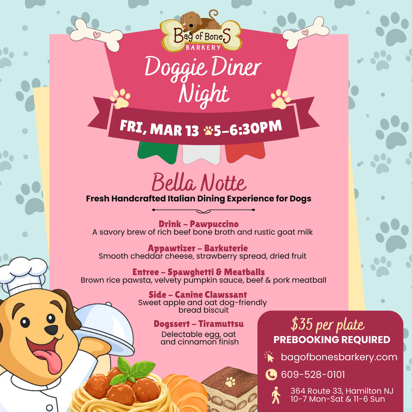 Image of Local Pet Event Doggie Diner Night Nearby