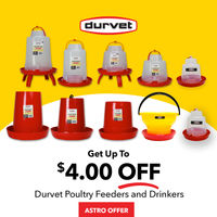 Image of Durvet | Save On Poultry Feeders & Drinkers Promotion in Sciota