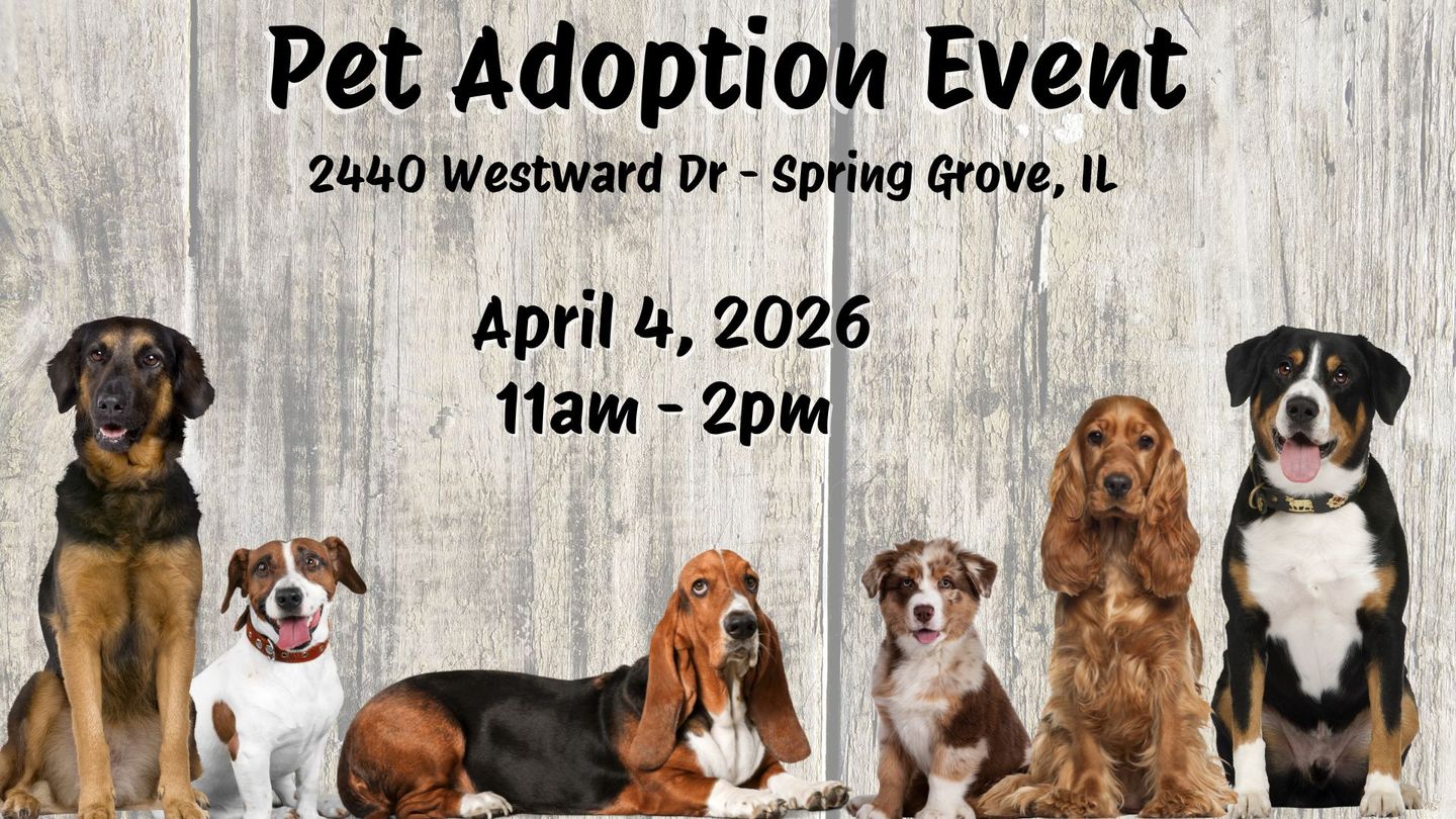 Image of Local Pet Event Pet Adoption Event Nearby