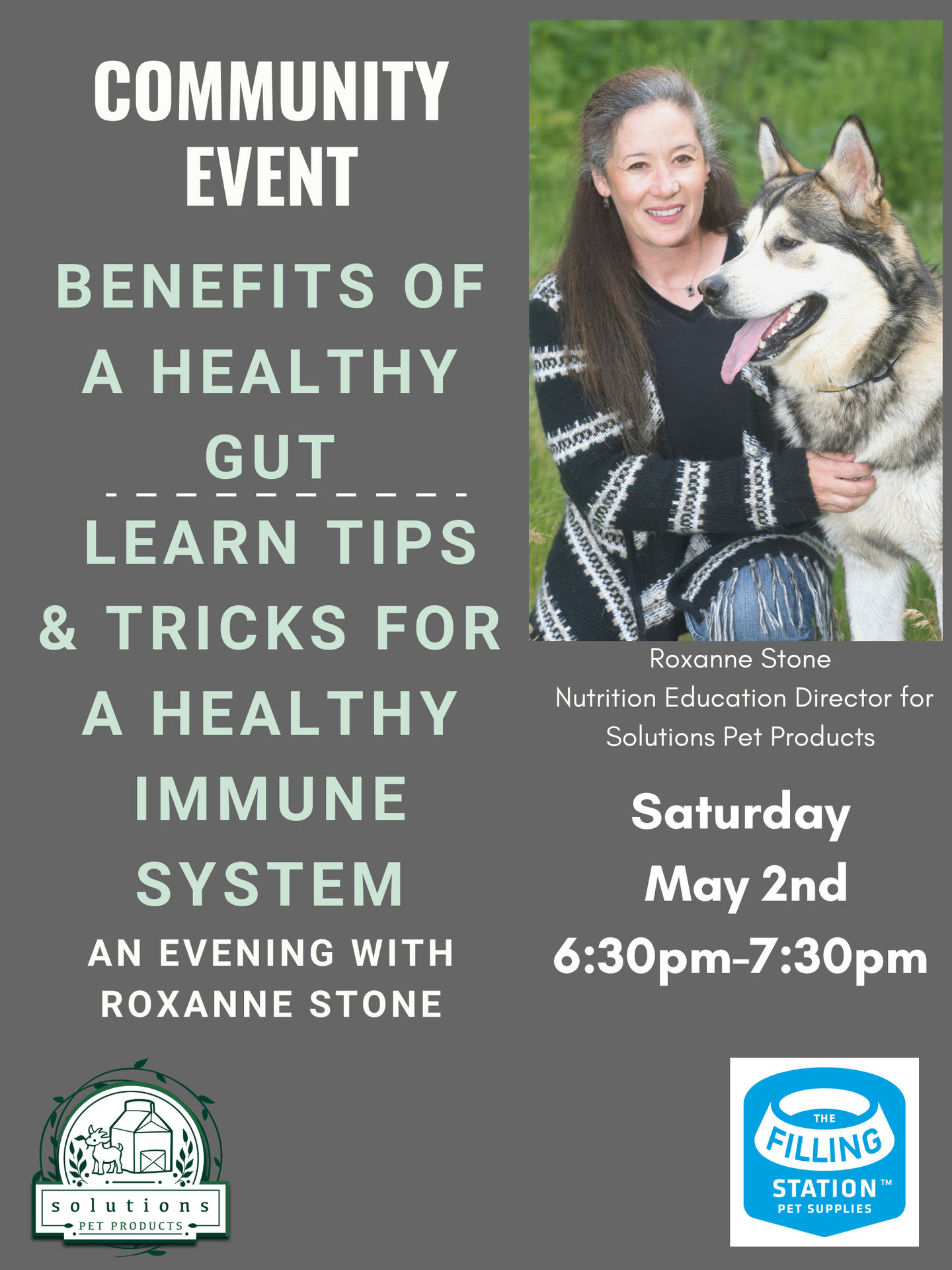 Image of Local Pet Event Community Talk: The Benefit Of A Healthy Gut Nearby