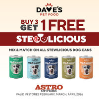 Image of Dave's Pet Food | Buy 3, Get 1 FREE on Stewlicious Dog Cans Promotion in Hales Corners