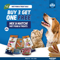 Image of Farmina | Buy 3, Get 1 FREE on N&D Dental Treats and Wet Food Promotion in Andover