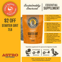 Image of Scratch and Peck Feeds | $2.00 OFF 7lb Starter Grit Promotion in Oconomowoc