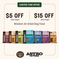 Image of Earth Animal | Save On Wisdom Air-Dried Dog Food Promotion in Southern Pines