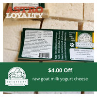 Image of Solutions Pet Products | $4.00 OFF Raw Goat Cheese (DOGh) Promotion in Myrtle Beach
