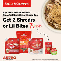 Image of Stella & Chewy's (Private Program) | 2 FREE Shredrs or Lil Bites with Qualifying Purchase! Promotion in Bridgeport