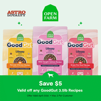 Image of Open Farm | $5.00 OFF 3.5lb GoodGut Dry Dog Recipes Promotion in Murfreesboro