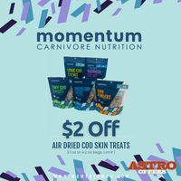 Image of Momentum | $2.00 OFF Bagged Fish Skin Treats Promotion in Montrose