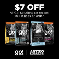 Image of Petcurean (Private Offer) | $7.00 OFF 6lb+ Go! Solutions Cat Recipes Promotion in Fruita